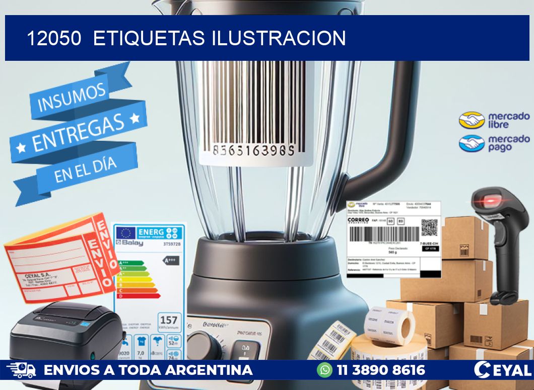 12050  ETIQUETAS ILUSTRACION