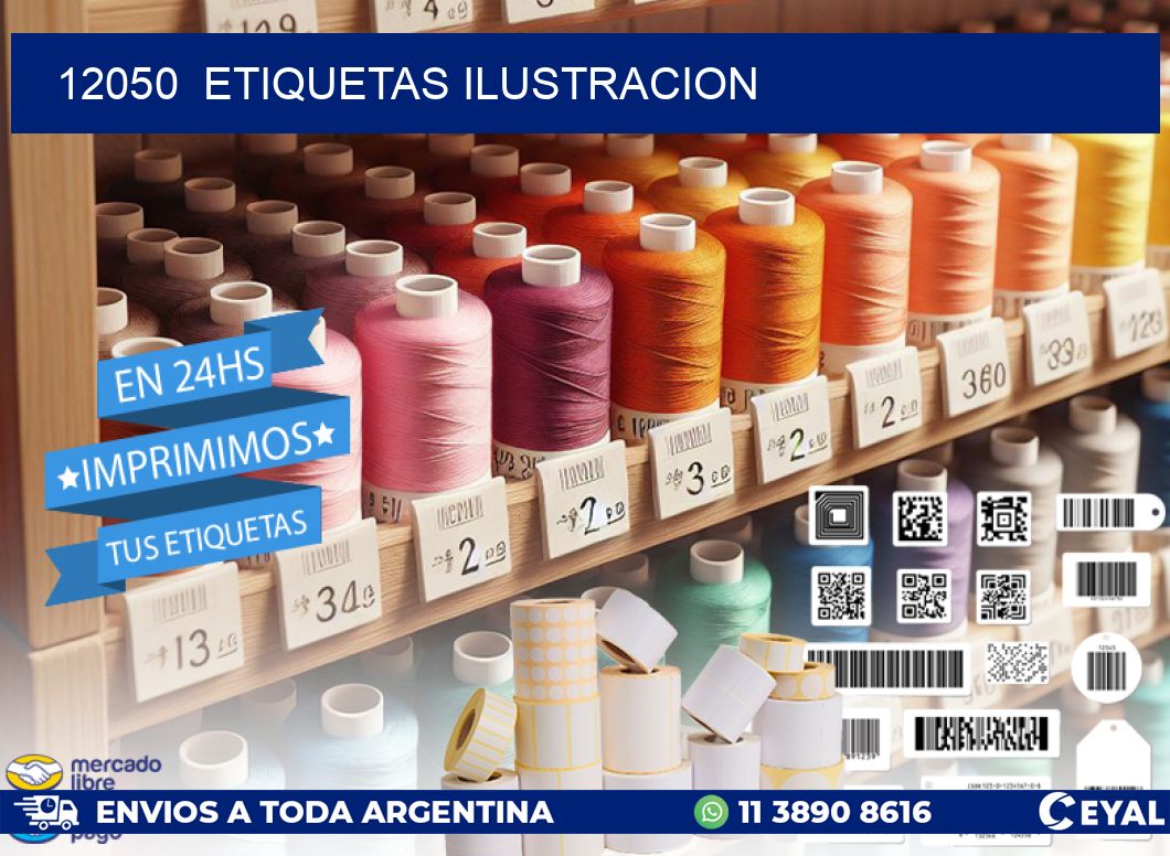 12050  ETIQUETAS ILUSTRACION