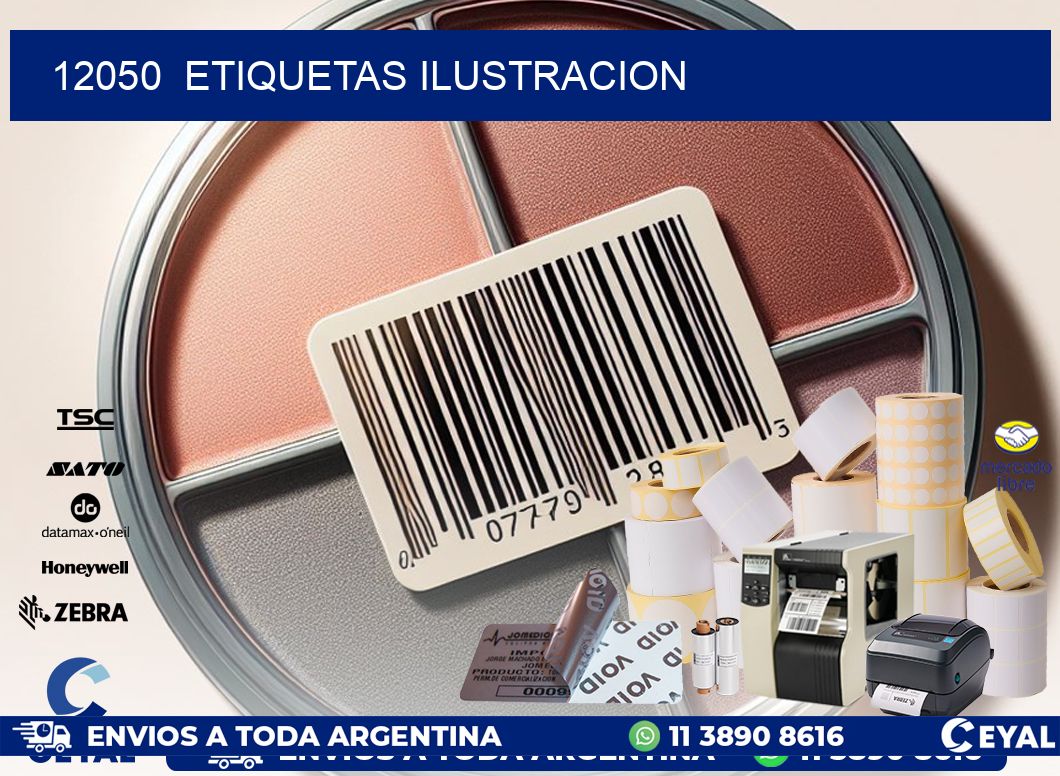 12050  ETIQUETAS ILUSTRACION