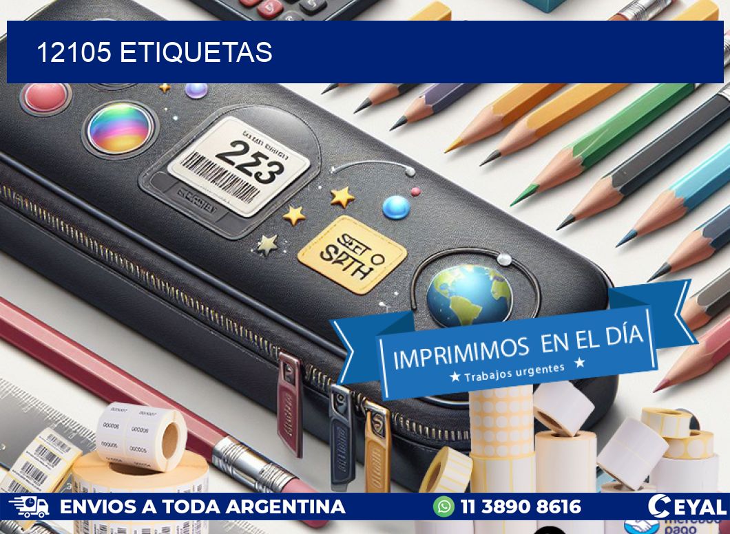 12105 ETIQUETAS