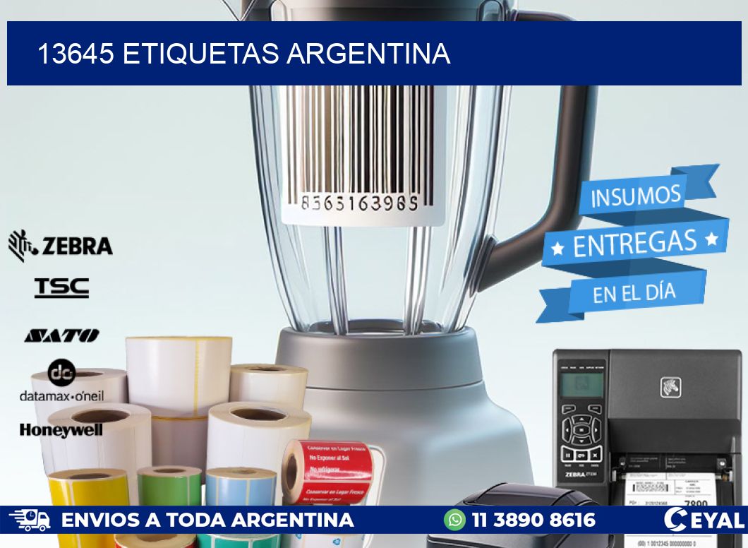 13645 ETIQUETAS ARGENTINA