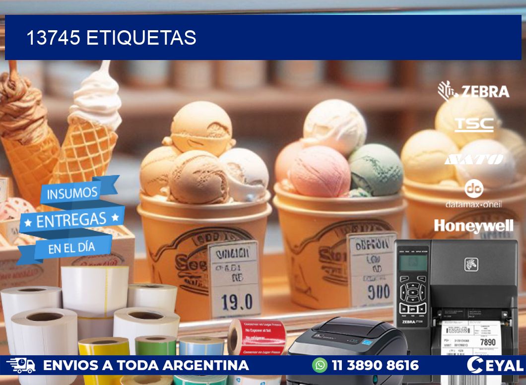 13745 ETIQUETAS