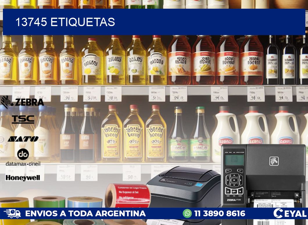 13745 ETIQUETAS