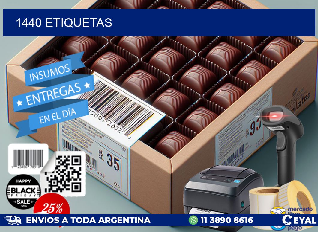 1440 ETIQUETAS