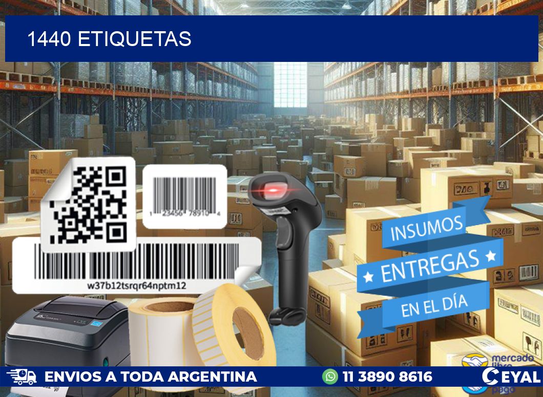 1440 ETIQUETAS