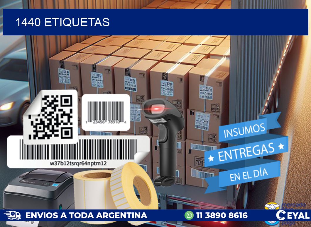 1440 ETIQUETAS