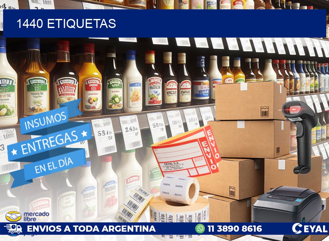 1440 ETIQUETAS