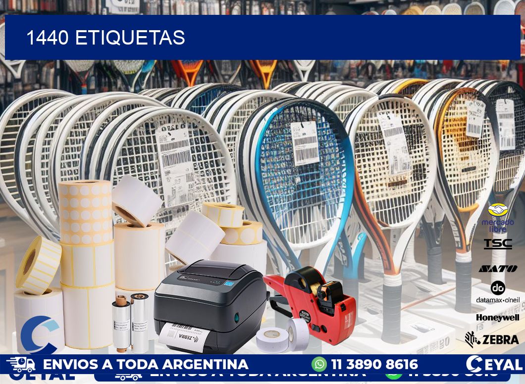 1440 ETIQUETAS