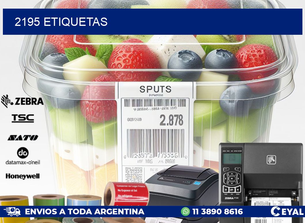 2195 ETIQUETAS