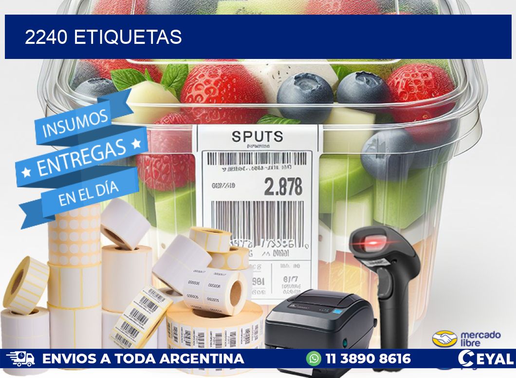 2240 ETIQUETAS