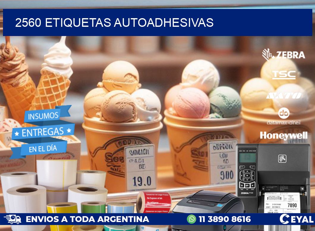 2560 ETIQUETAS AUTOADHESIVAS