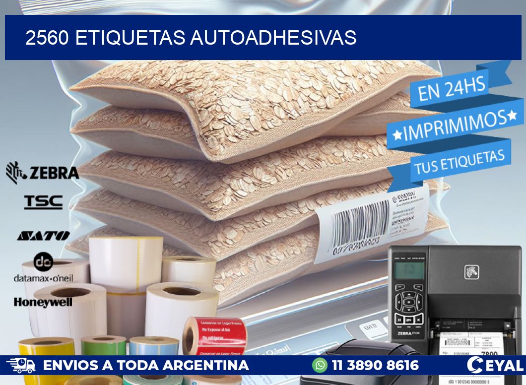 2560 ETIQUETAS AUTOADHESIVAS