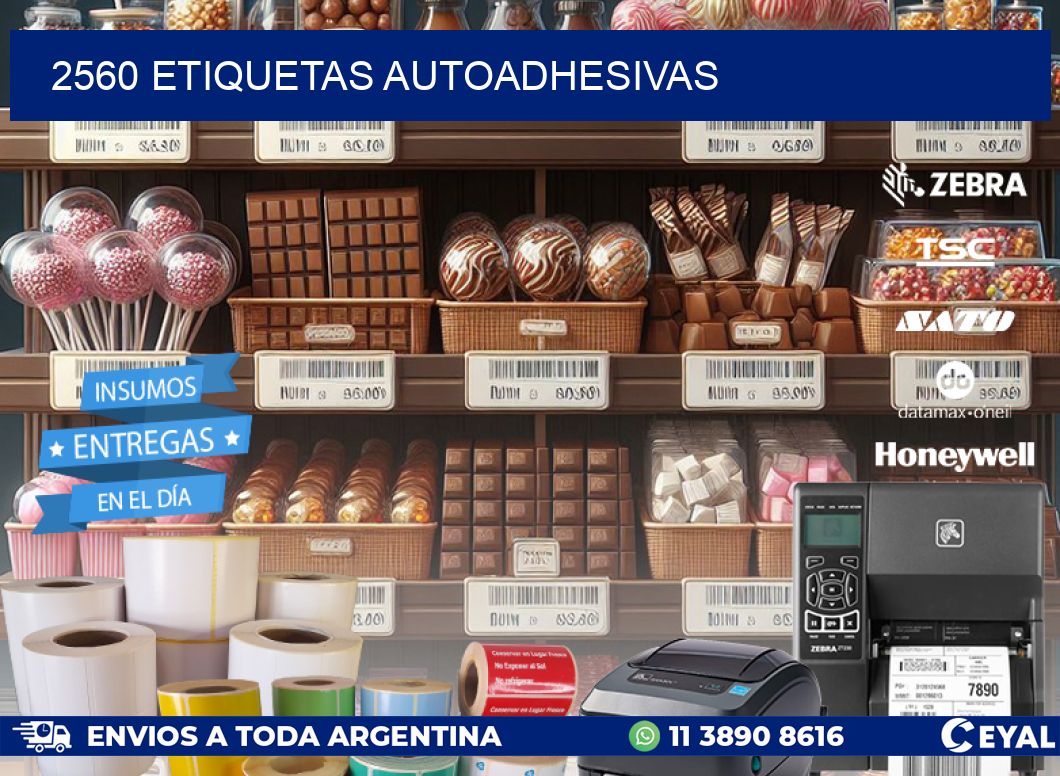 2560 ETIQUETAS AUTOADHESIVAS