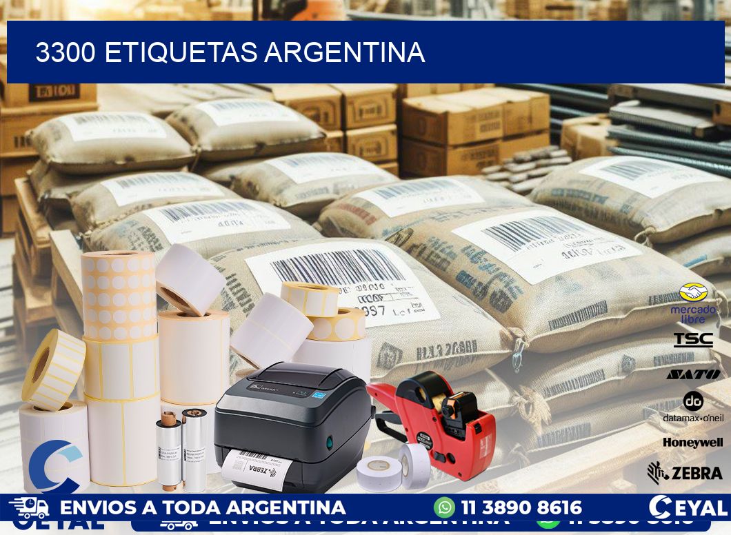 3300 ETIQUETAS ARGENTINA