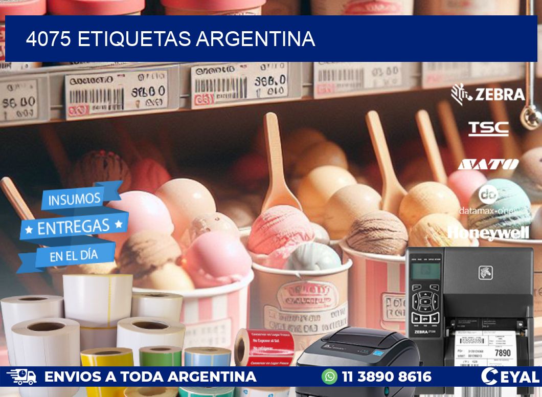 4075 ETIQUETAS ARGENTINA