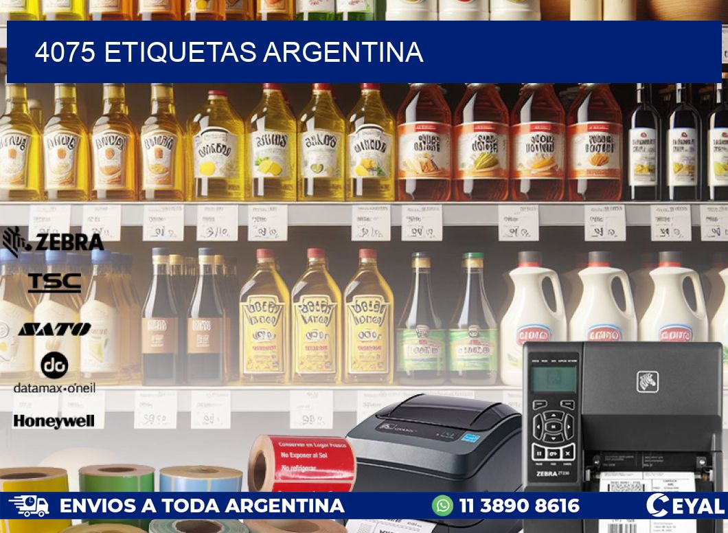 4075 ETIQUETAS ARGENTINA