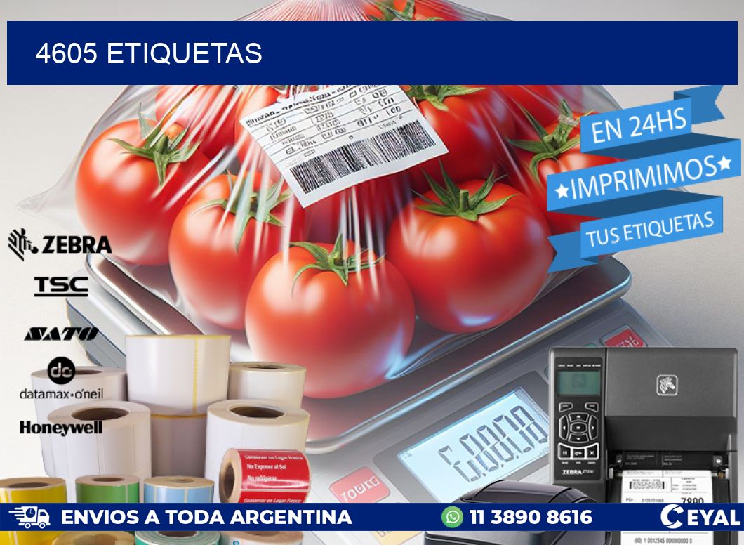 4605 ETIQUETAS