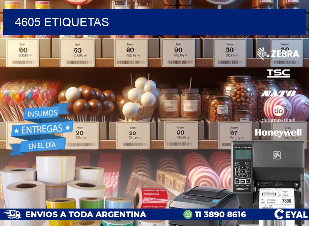 4605 ETIQUETAS