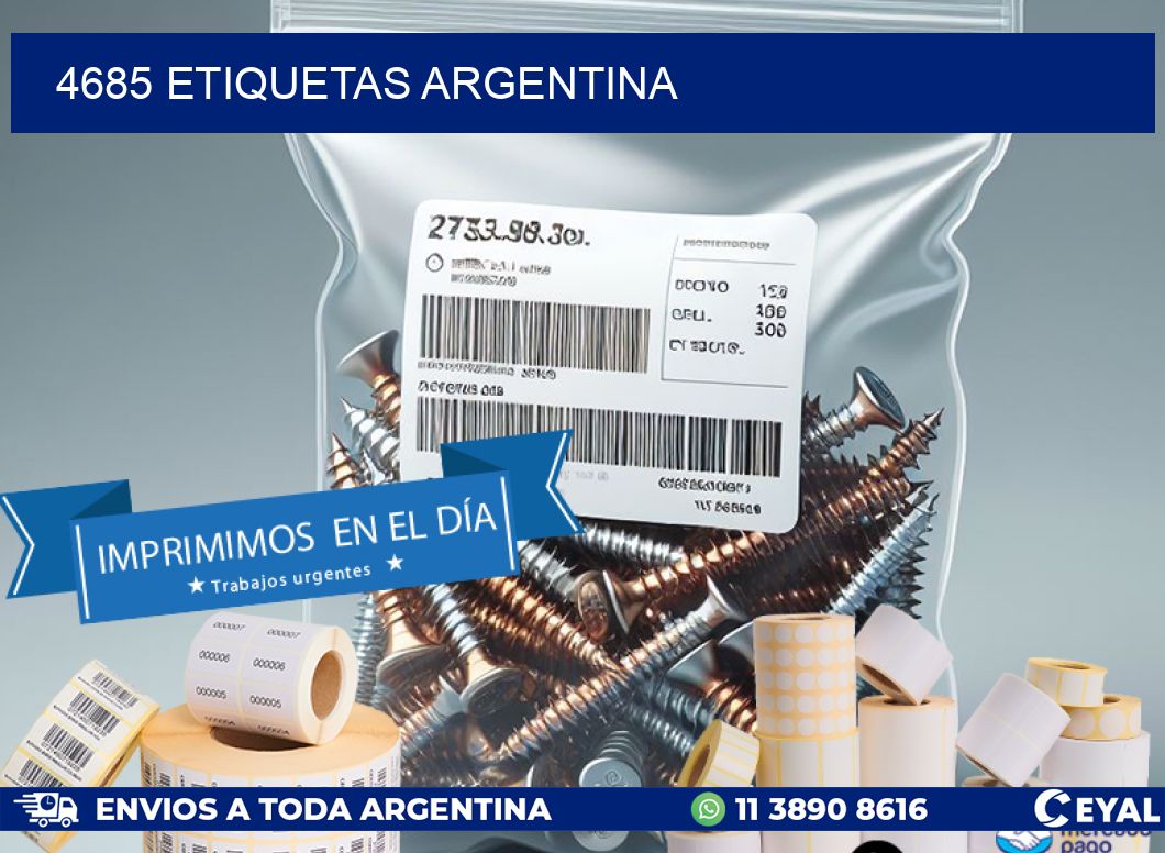 4685 ETIQUETAS ARGENTINA