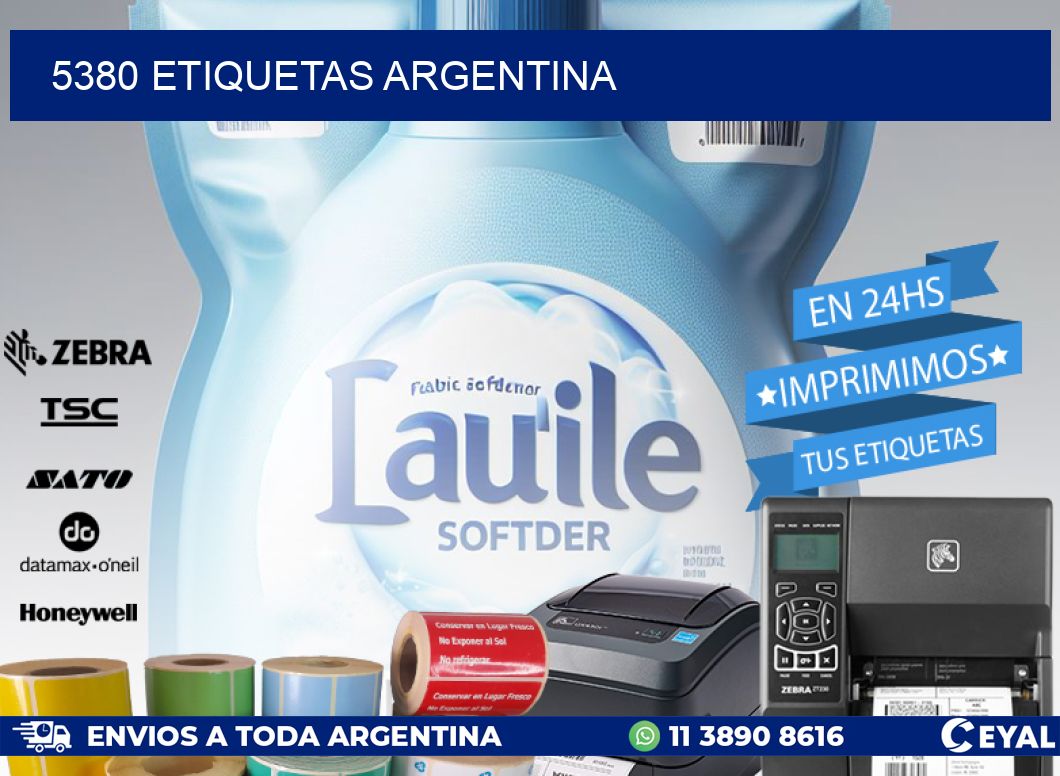5380 ETIQUETAS ARGENTINA