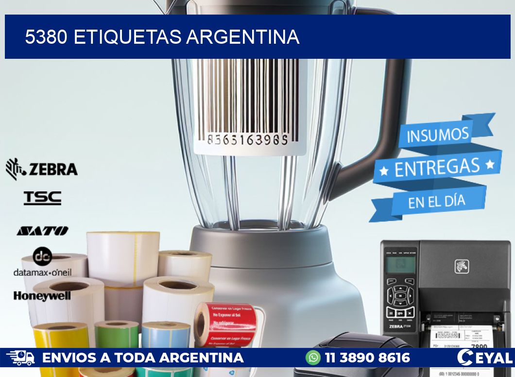 5380 ETIQUETAS ARGENTINA