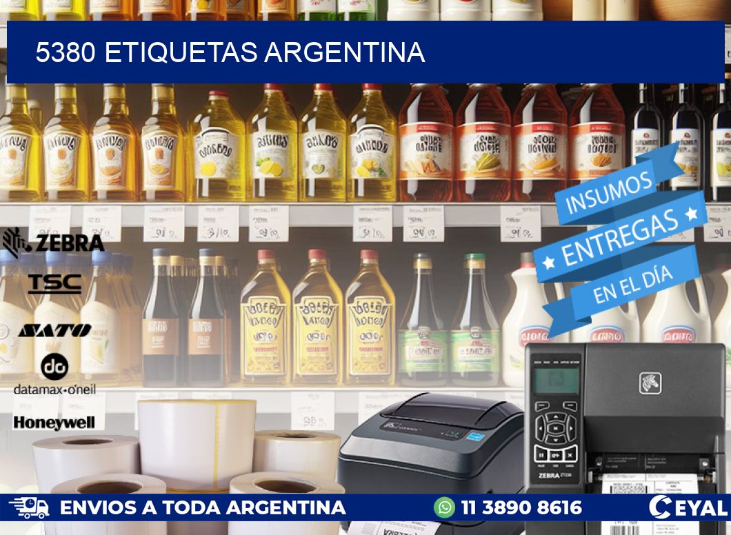 5380 ETIQUETAS ARGENTINA