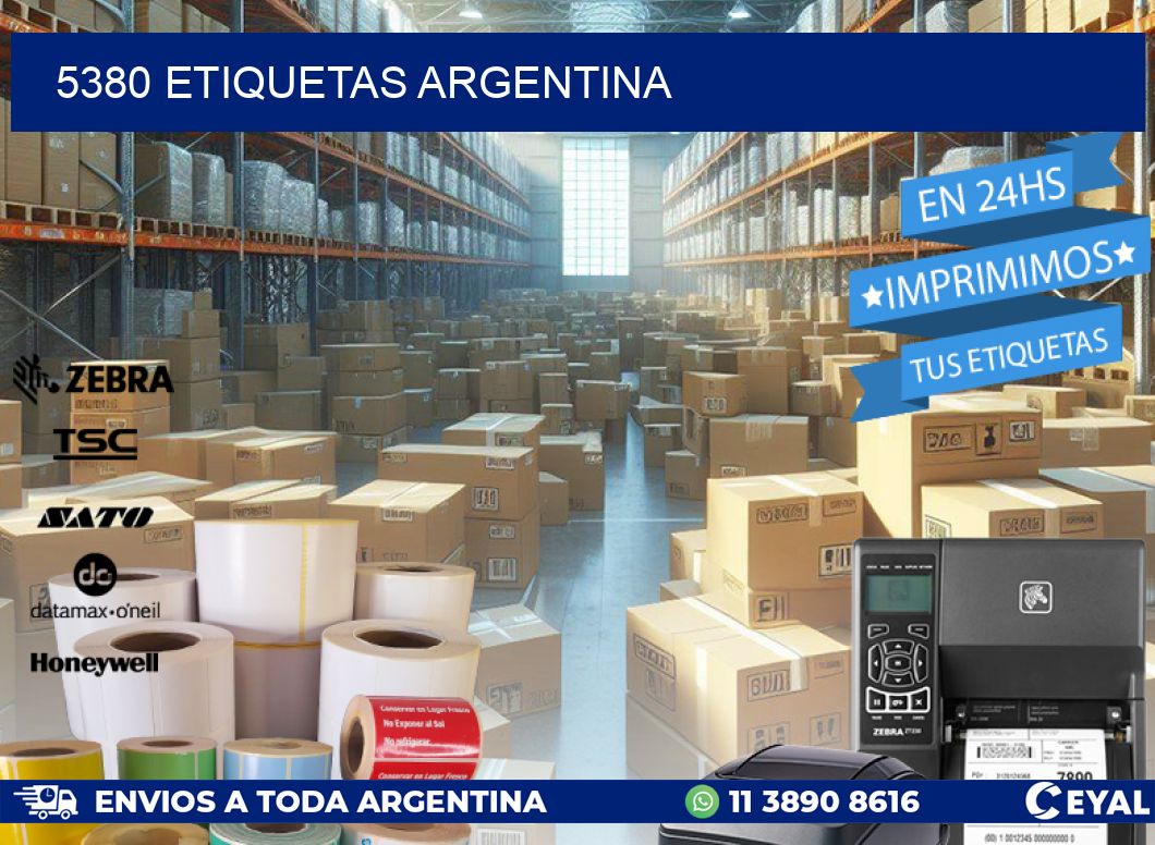 5380 ETIQUETAS ARGENTINA