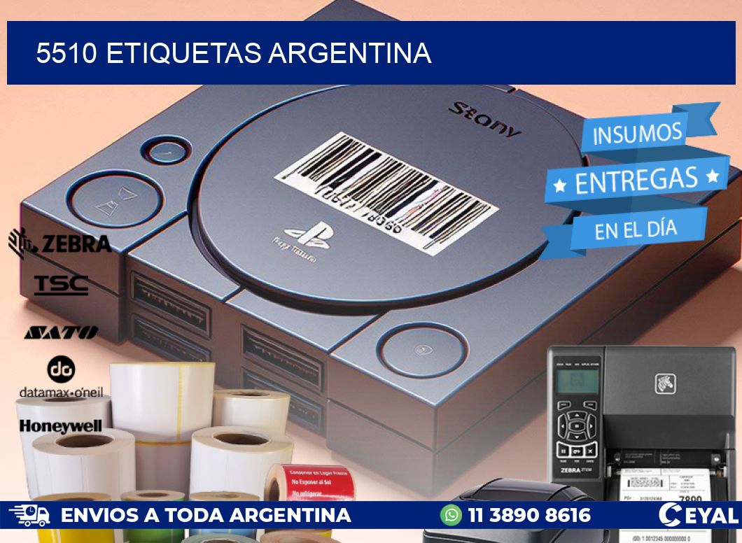 5510 ETIQUETAS ARGENTINA