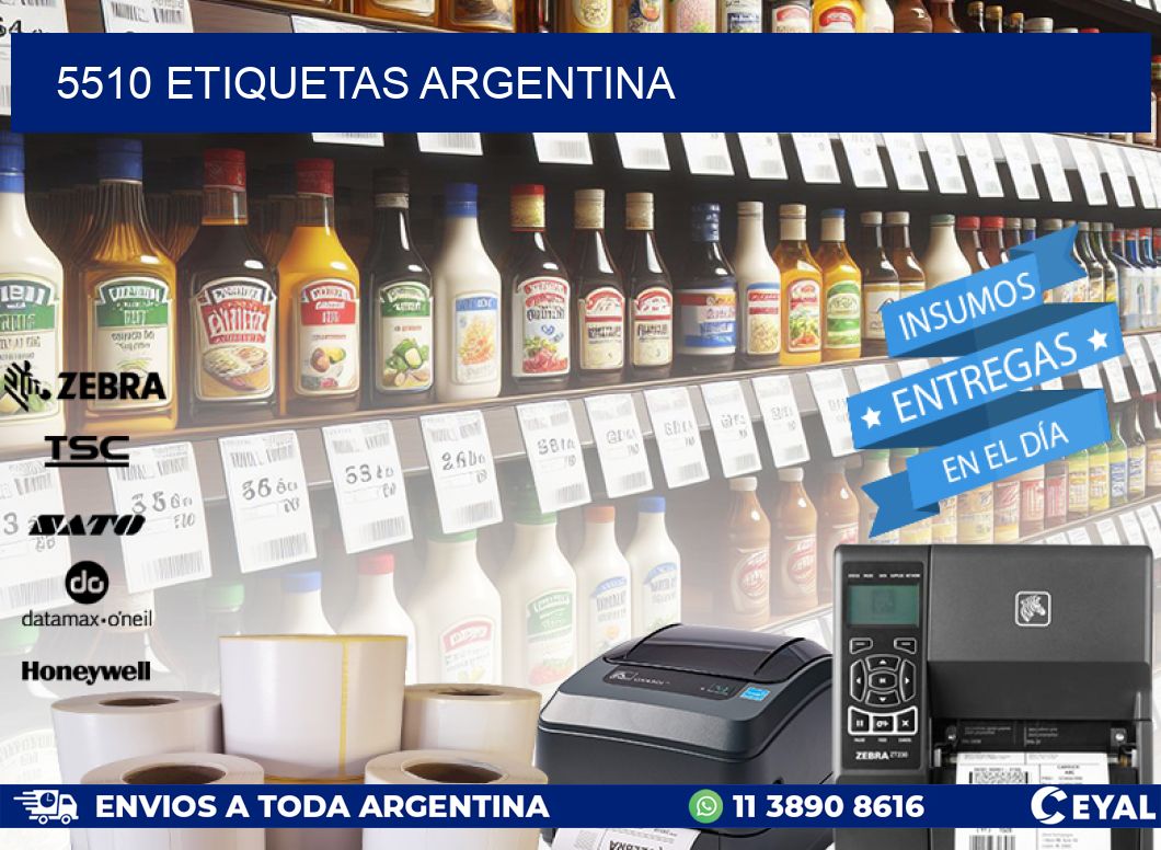 5510 ETIQUETAS ARGENTINA