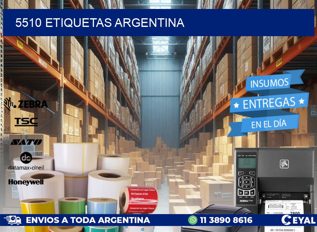 5510 ETIQUETAS ARGENTINA