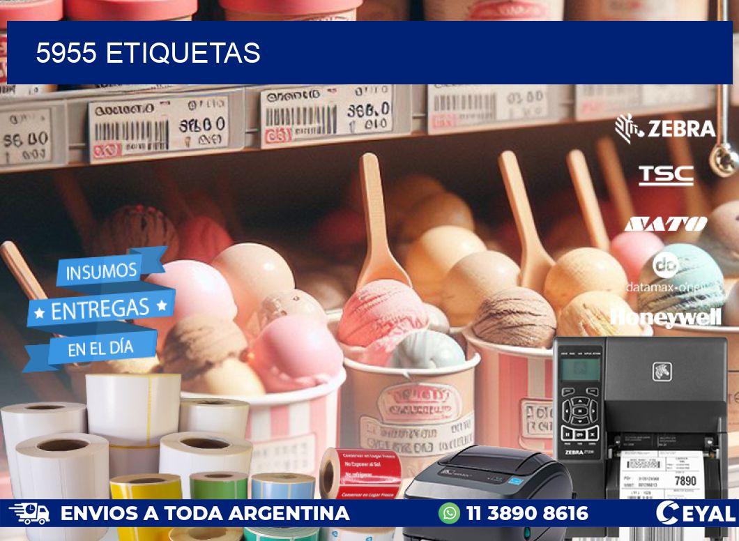 5955 ETIQUETAS