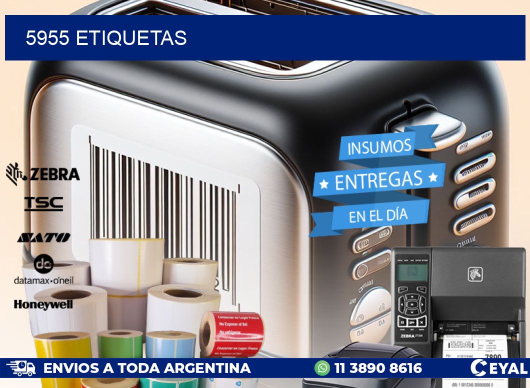 5955 ETIQUETAS