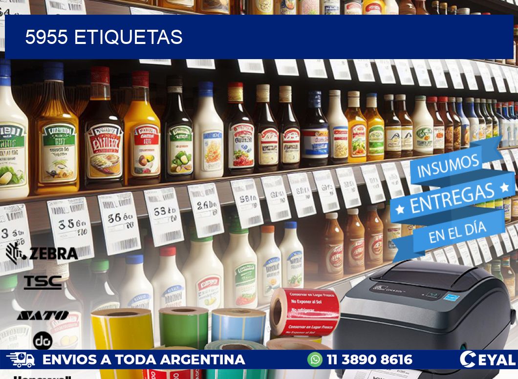 5955 ETIQUETAS