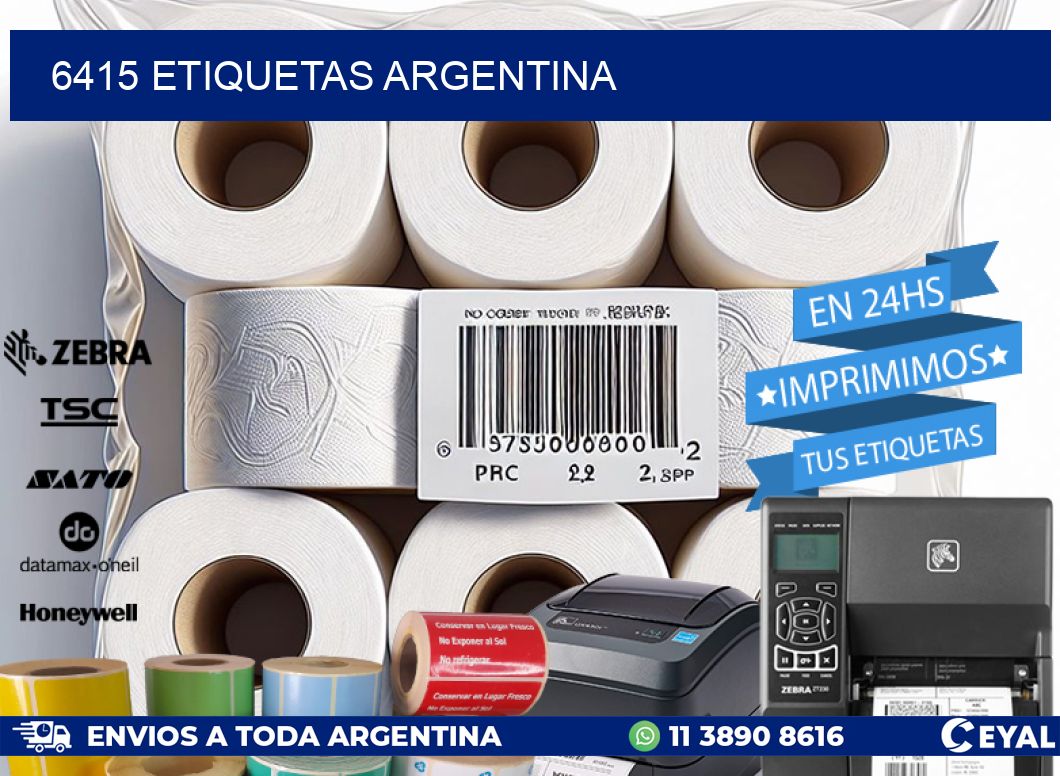 6415 ETIQUETAS ARGENTINA