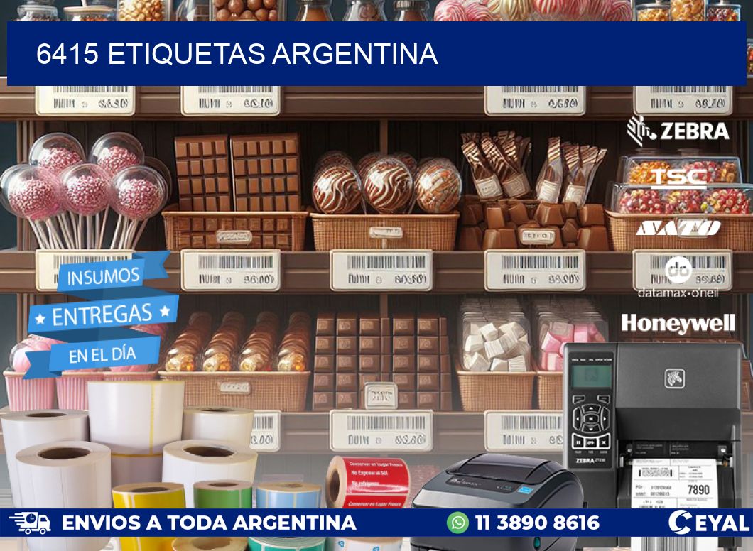 6415 ETIQUETAS ARGENTINA