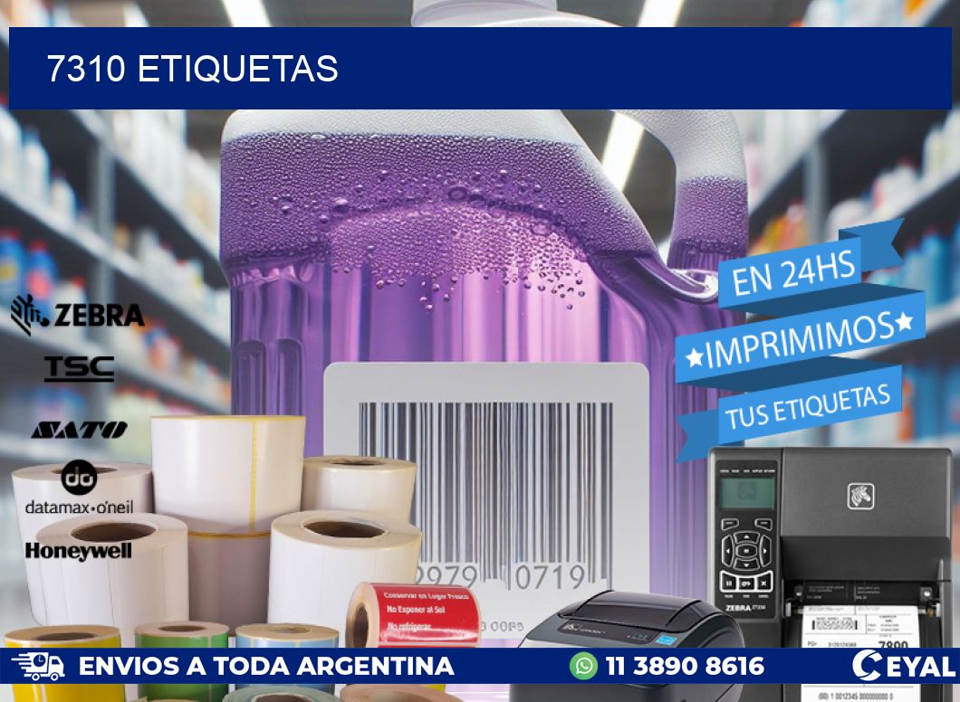7310 ETIQUETAS