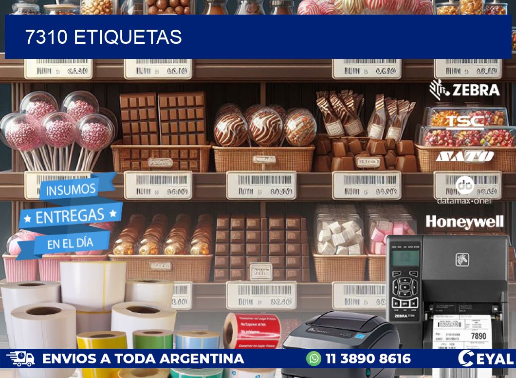 7310 ETIQUETAS