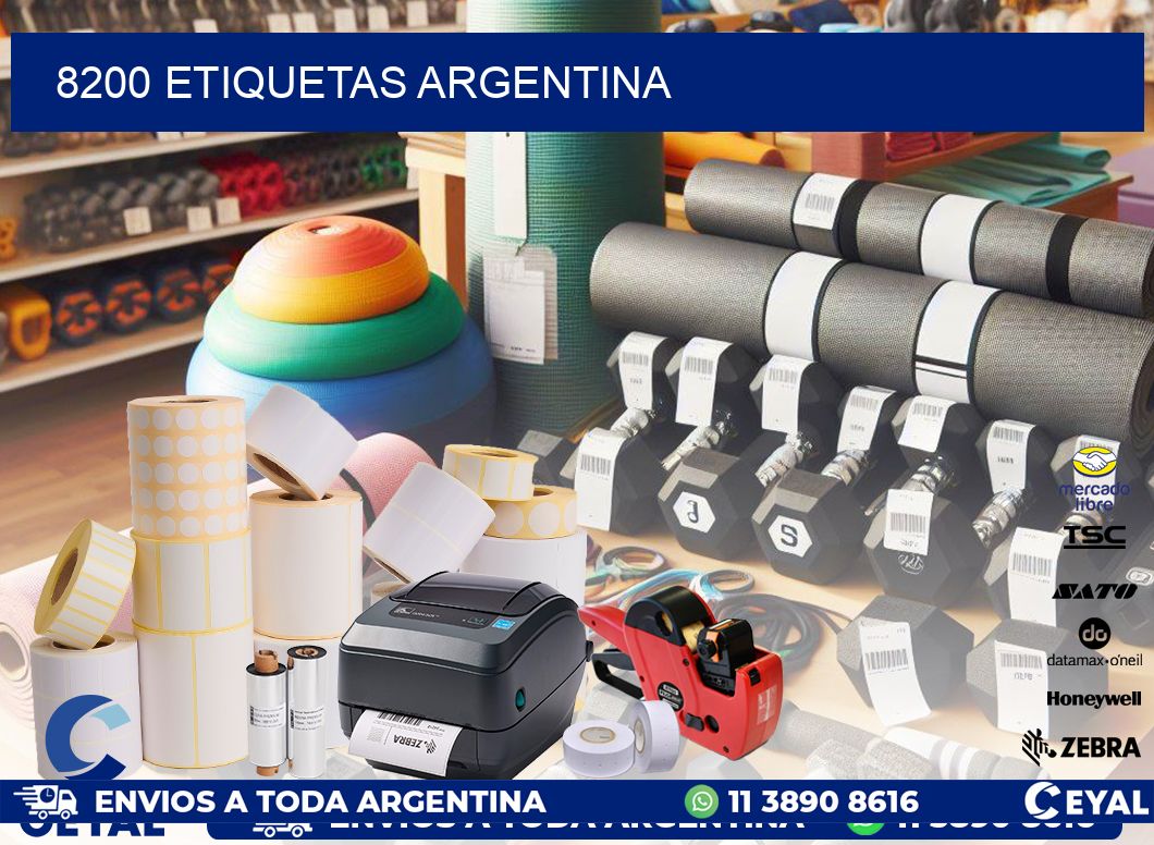 8200 ETIQUETAS ARGENTINA