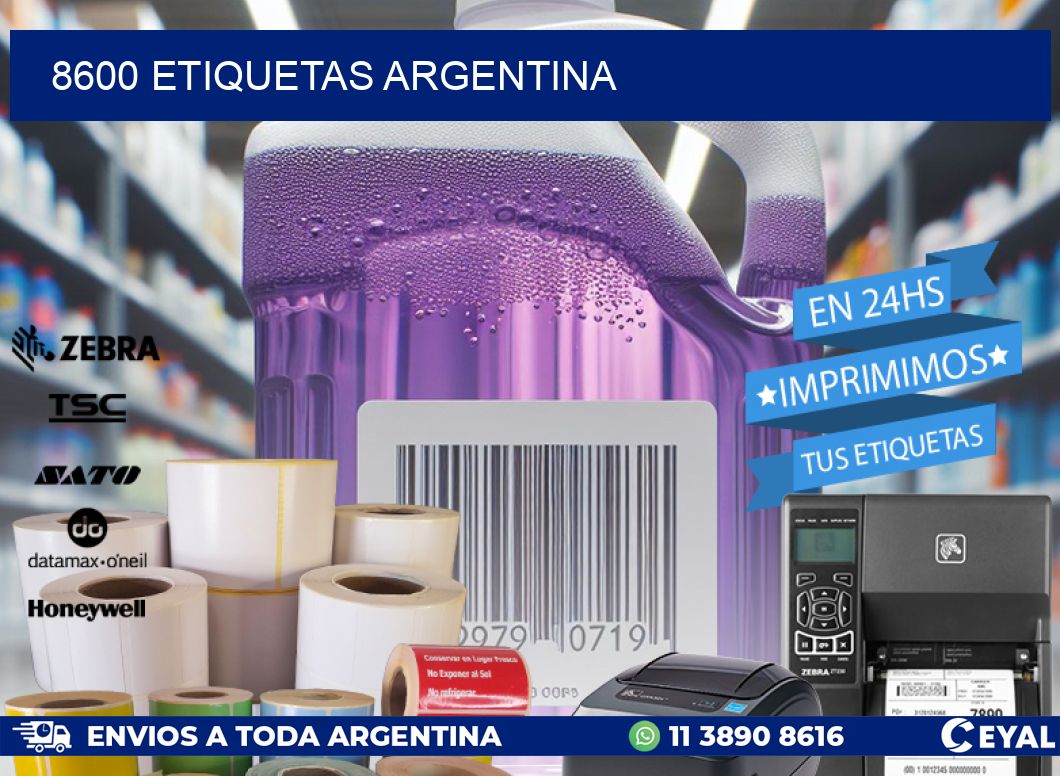 8600 ETIQUETAS ARGENTINA