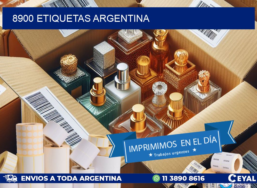 8900 ETIQUETAS ARGENTINA