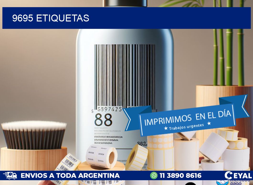 9695 ETIQUETAS