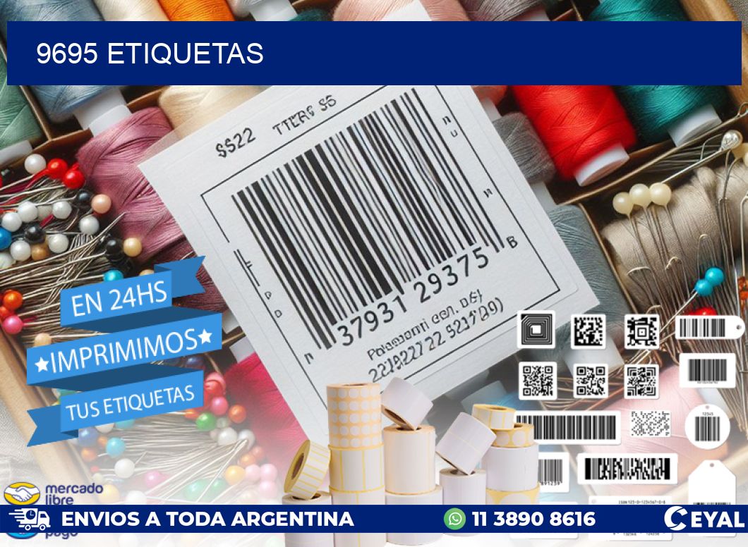 9695 ETIQUETAS