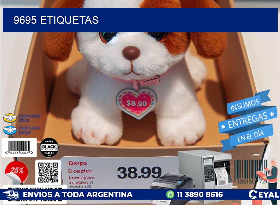 9695 ETIQUETAS