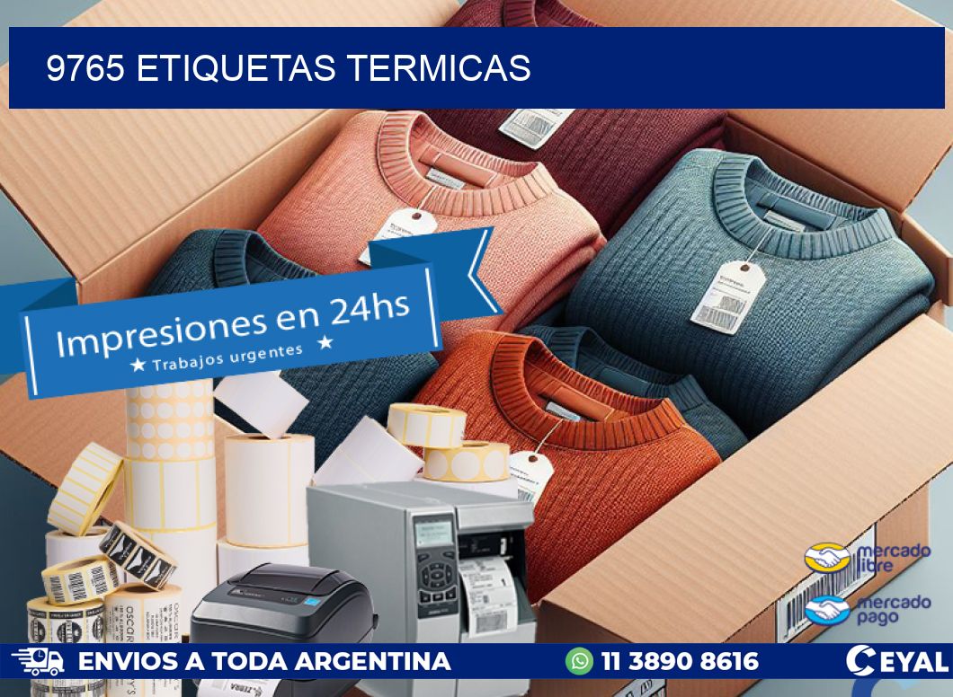 9765 ETIQUETAS TERMICAS