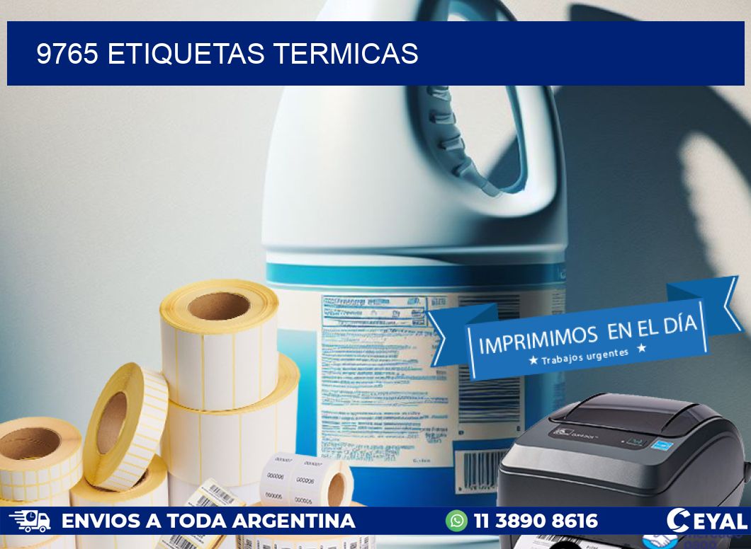 9765 ETIQUETAS TERMICAS