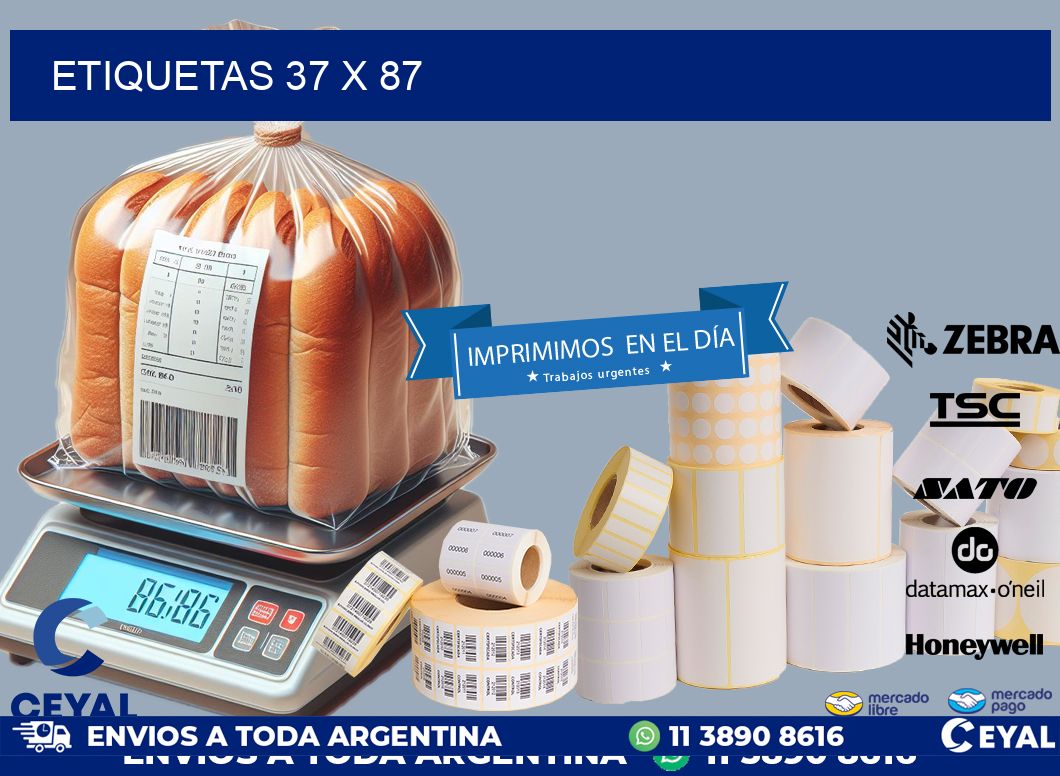 ETIQUETAS 37 x 87