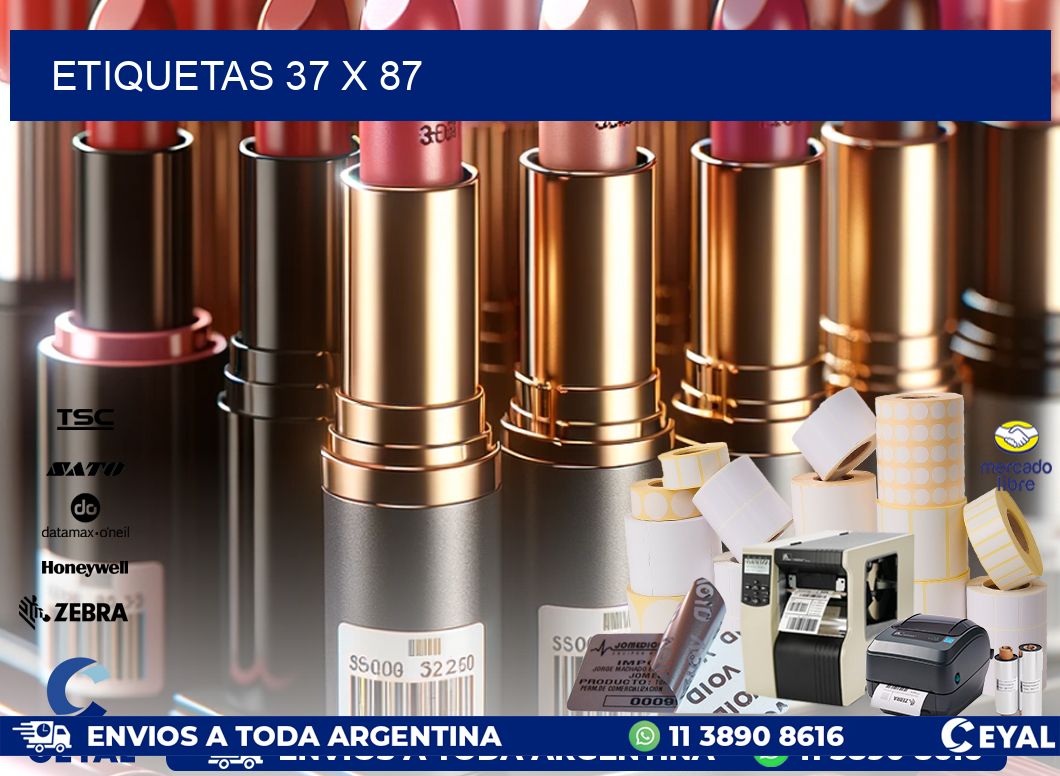 ETIQUETAS 37 x 87