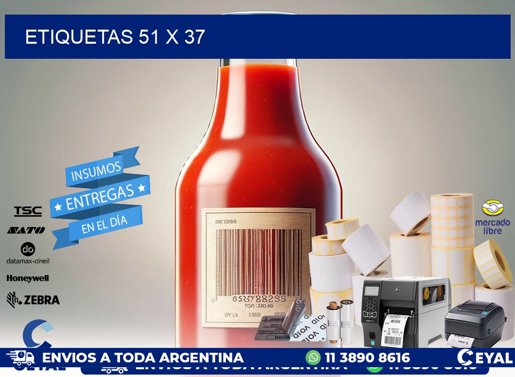 ETIQUETAS 51 x 37