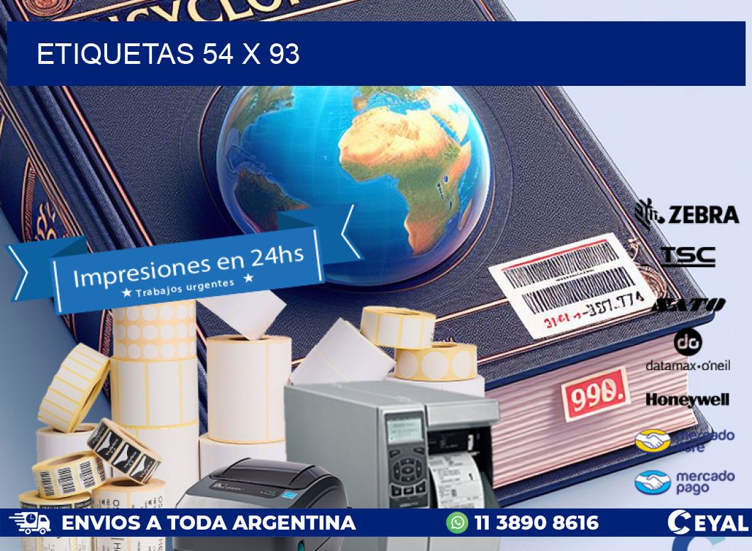 ETIQUETAS 54 x 93