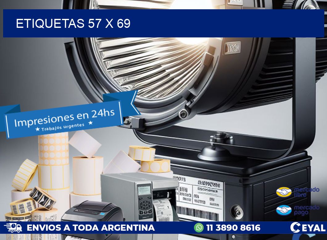 ETIQUETAS 57 x 69